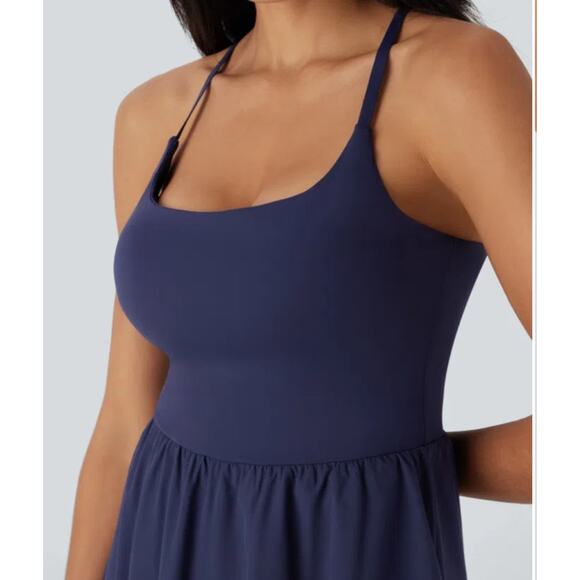 HALARA Navy Blue Midi Dress - Picture 4 of 6